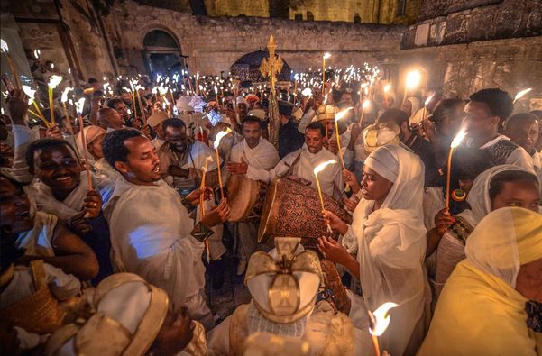 مسيحيو إثيوبيا يحتفلون بعيد “الفصح”
